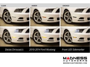 Ford Mustang Side Markers - set of 2 - LED - Amber/ Red